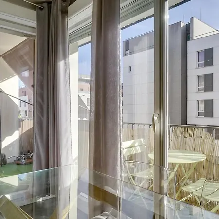 Chic Apart With Terrace And Parking Apartmán Orly